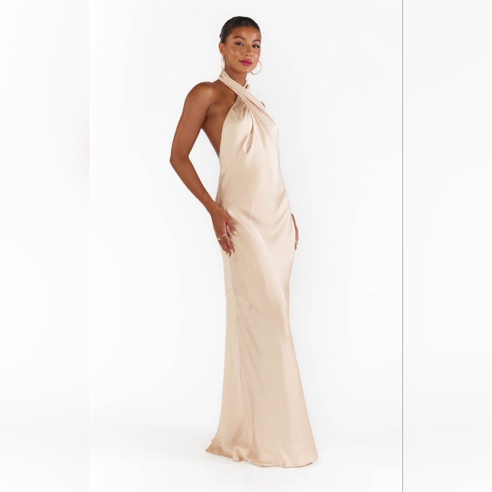 Jasmine Halter Maxi Dress